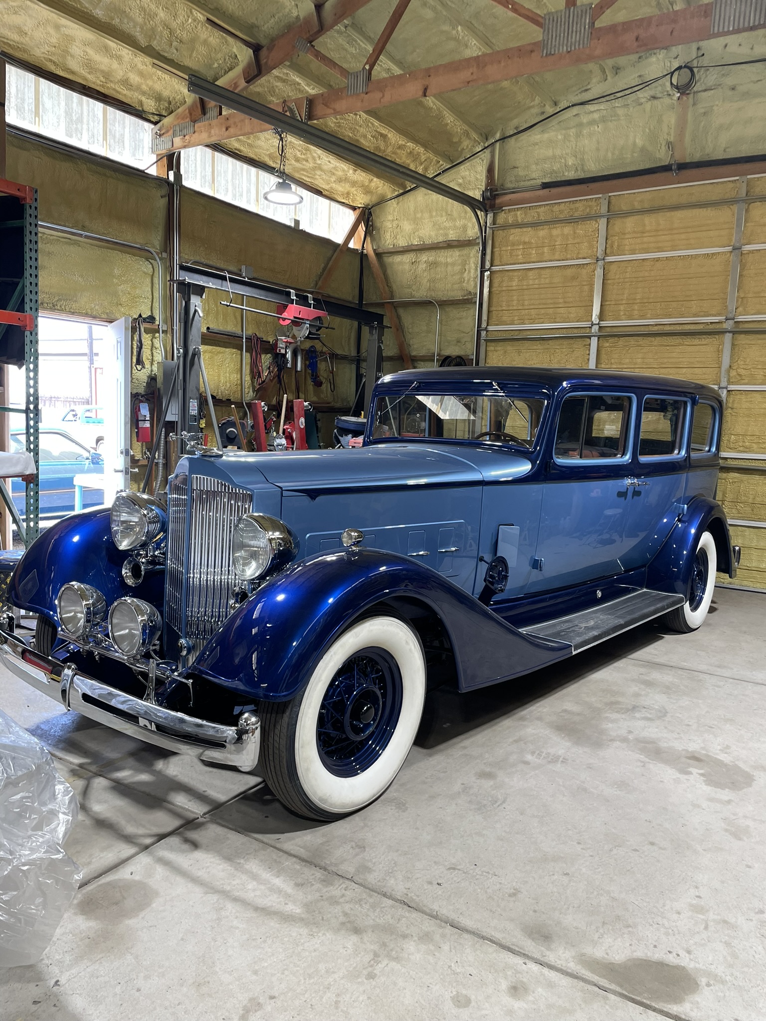 34 Packard Super 8 intake picture